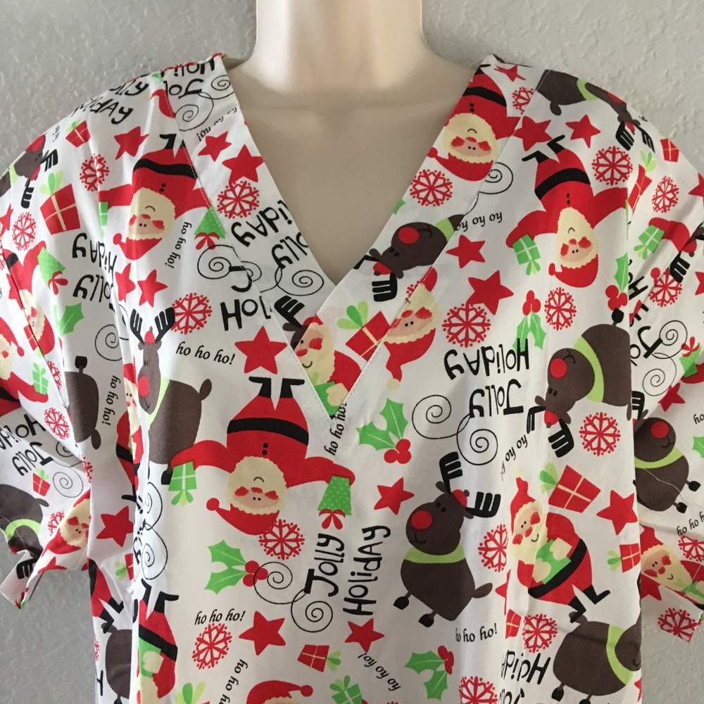 2XL Medical Scrub Top